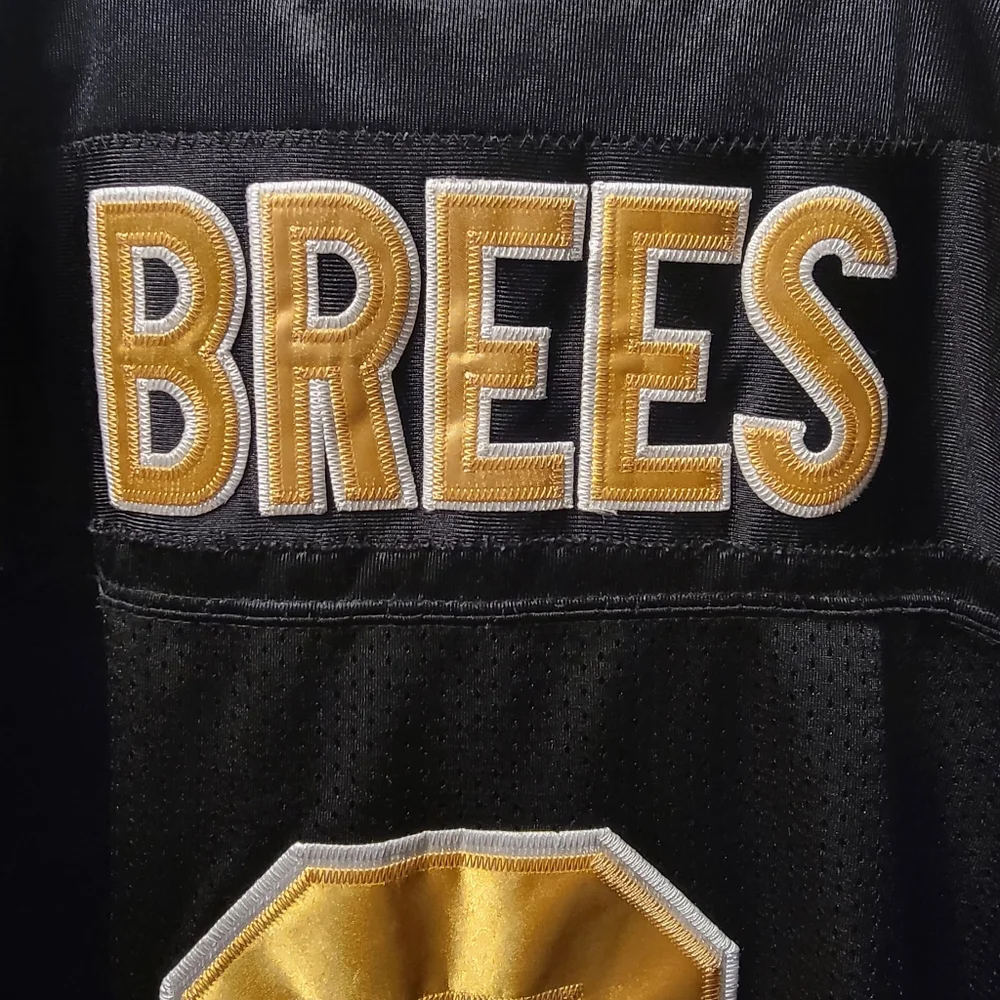 Drew Brees New Orlean Saints Reebok Superbowl 45 Jersey - Picture 9 of 11